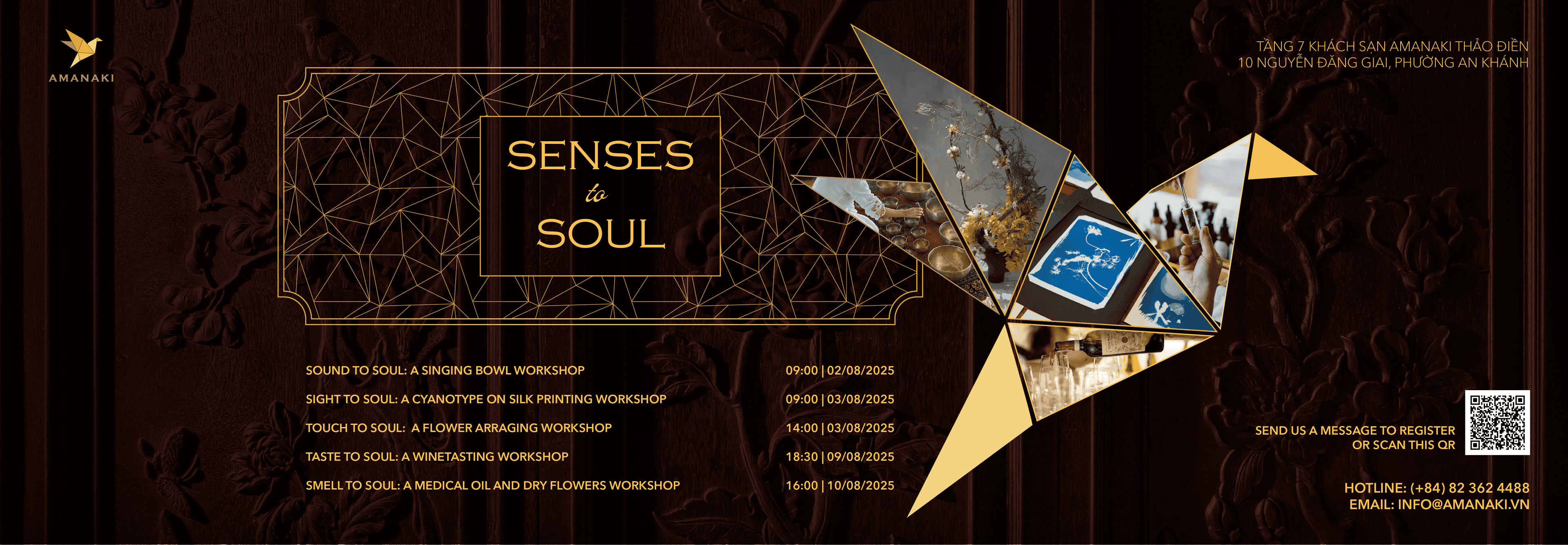 AMANAKI WORKSHOP SERIES: SENSES TO SOUL