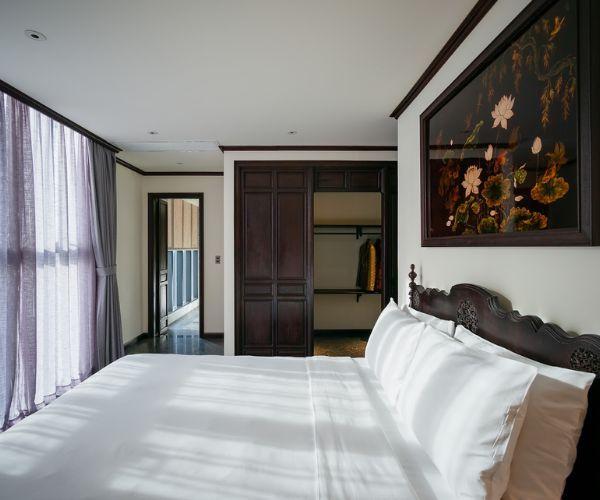 Giường King Size là lựa chọn lý tưởng cho các cặp đôi, gia đình hoặc nhóm du lịch