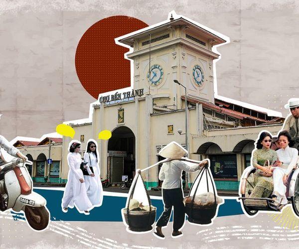 Ben Thanh Market is located in the heart of Ho Chi Minh City