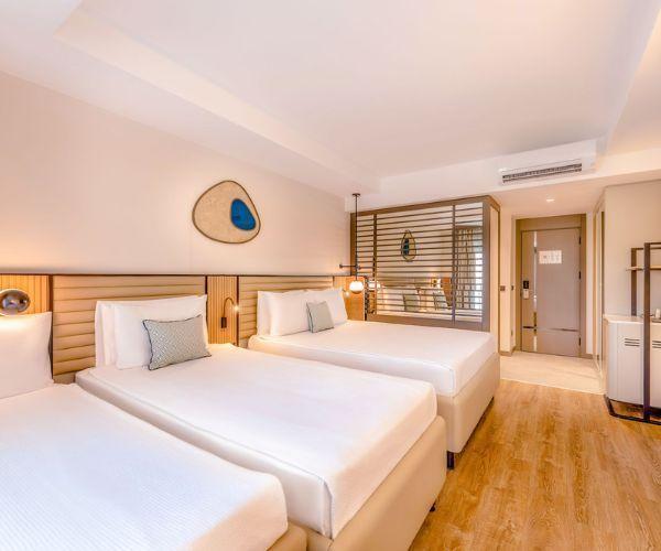 Phòng sẽ giúp nhóm 4 người tiết kiệm chi phí và tận hưởng không gian rộng rãi, tiện nghi