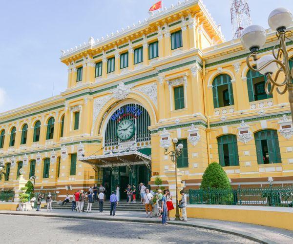 No entrance fee to visit the central post office in Saigon
